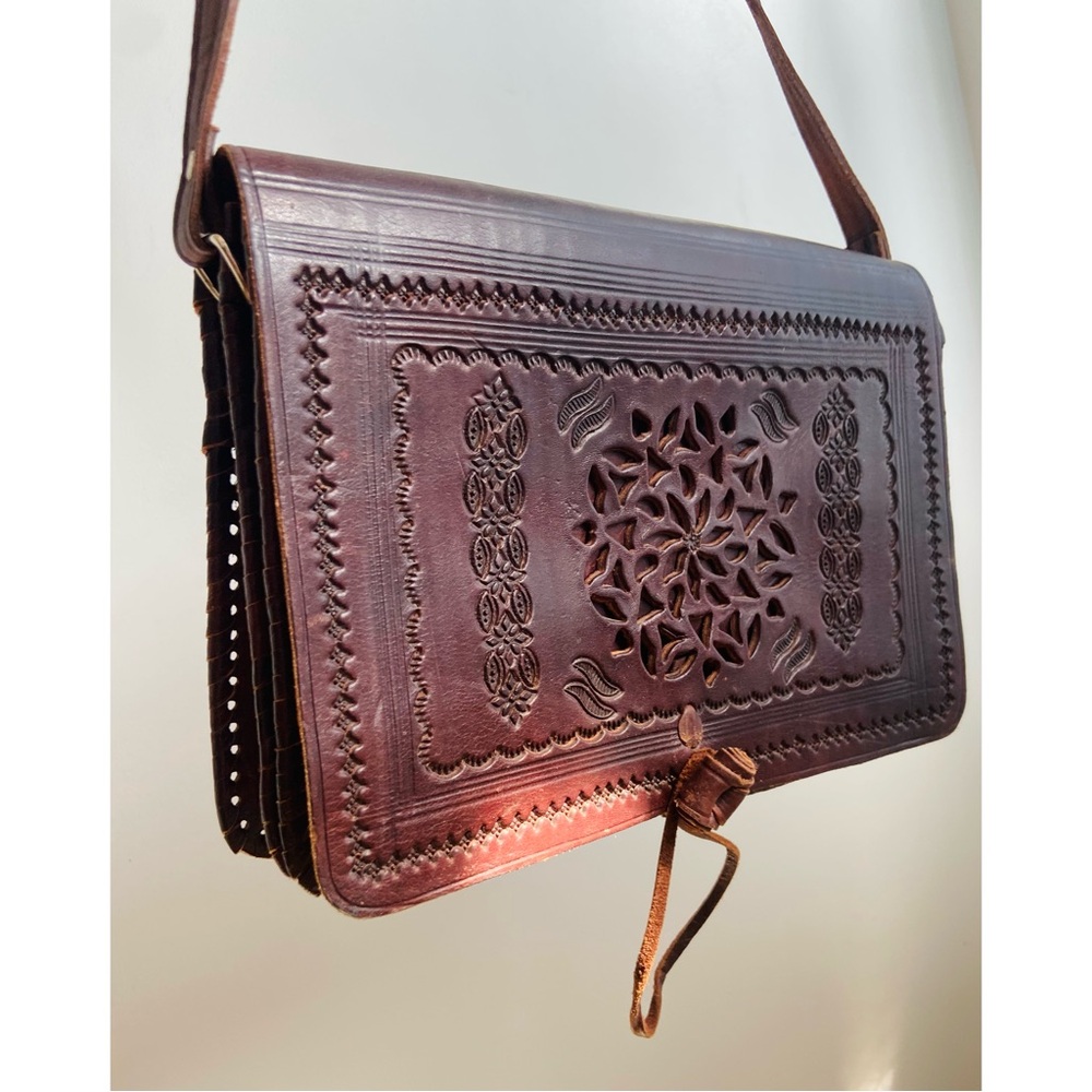 Vintage Brown Leather Bag